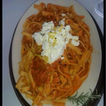 Patrizi's - Housemade pasta with roasted tomato sauce and ricotta - Italian Near Me - Austin, Texas Patrizi's - Housemade pasta with roasted tomato sauce and ricotta - Italian Near Me - Austin, Texas
