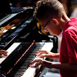 Music Junction - Music Junction student recital. This grand piano was a high quality instrument!