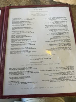 Menu photo 1 Capriccio Inc Ventura, CA Menu photo 1 Capriccio Inc Ventura, CA