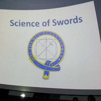 OMSI - Medieval Science: Science of Swords lecture in the Planetarium by Jeff Richardson of ACADEMIA DUELLATORIA in Beaverton. - Museums Near Me - Portland, Oregon