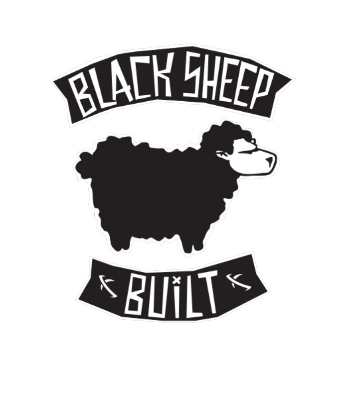 Slide of blacksheep
