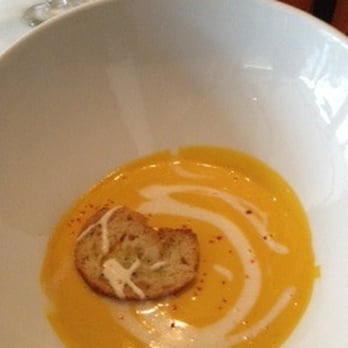 Harvest - Smoked carrot and ginger soup (amazingly good) - New American Near Me - Cambridge, Massachusetts Harvest - Smoked carrot and ginger soup (amazingly good) - New American Near Me - Cambridge, Massachusetts