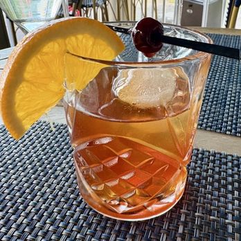 Café Violette - Old fashioned with a pistachio twist - Mediterranean Near Me - Blowing Rock, North Carolina Café Violette - Old fashioned with a pistachio twist - Mediterranean Near Me - Blowing Rock, North Carolina