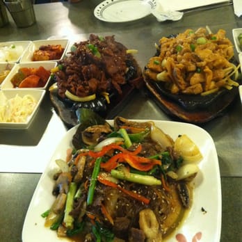 Jong Ga House - Spicy pork, chicken, jap chae. - Korean Near Me - Oakland, California