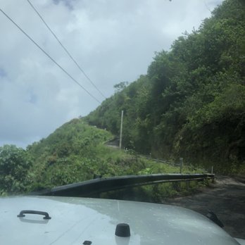 Waipi'o Valley - The one road going down to it narrow with hikers and passing cars - Beaches Near Me