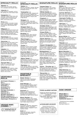 Menu photo 6 Komorebi Sushi Chicago, IL