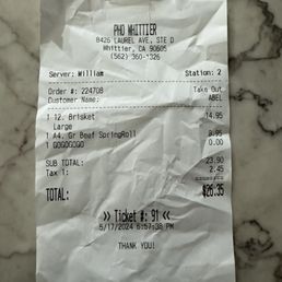 Receipt