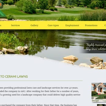 NJYP Online - Cerami Lawns - Web Design Near Me