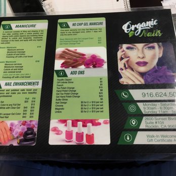 Organic Nails - Nail Salons Near Me - Rocklin, California
