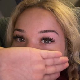 Lashes look bomb