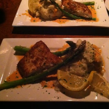 Franky's - Pine nut crusted halibut special-split without us having to ask :) please and thank you! - Italian Near Me - Chico, California Franky's - Pine nut crusted halibut special-split without us having to ask :) please and thank you! - Italian Near Me - Chico, California