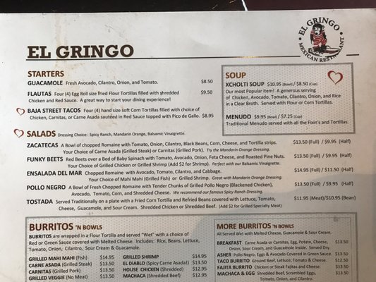 Menu photo 5 El Gringo Redondo Redondo Beach, CA Menu photo 5 El Gringo Redondo Redondo Beach, CA