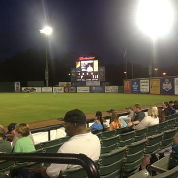 Hank Aaron Stadium - Photo taken 4/17/2015 - Hank Aaron Stadium scoreboard - Stadiums & Arenas Near Me - Mobile, Alabama Hank Aaron Stadium - Photo taken 4/17/2015 - Hank Aaron Stadium scoreboard - Stadiums & Arenas Near Me - Mobile, Alabama