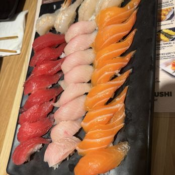 Eat's Ayce Sushi - Salmon, tuna, yellow tail, shrimp Nigiries - Japanese Near Me - Alhambra, California Eat's Ayce Sushi - Salmon, tuna, yellow tail, shrimp Nigiries - Japanese Near Me - Alhambra, California