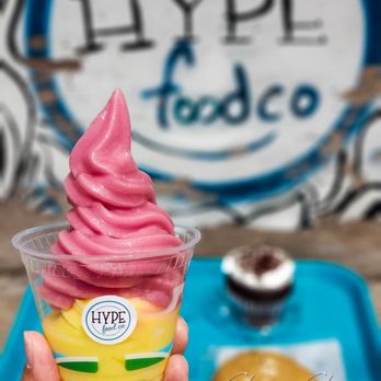 Hype Food - Raspberry and Pineapple Whip ($3.95) - Gluten-Free Near Me - Toronto, Ontario Hype Food - Raspberry and Pineapple Whip ($3.95) - Gluten-Free Near Me - Toronto, Ontario