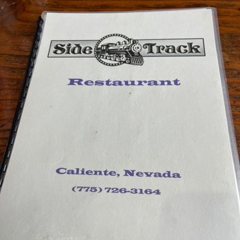 Side Track Restaurant - There are some great choices here - American Near Me - Caliente, Nevada
