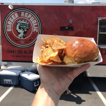 Burger Republic - A good looking sandwich - Burgers Near Me - Mt. Juliet, Tennessee Burger Republic - A good looking sandwich - Burgers Near Me - Mt. Juliet, Tennessee