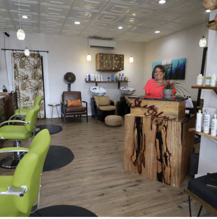 Shea Blu Hair Studio Logo