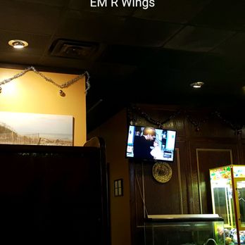 EM R Wings - Yes, I will watch some tv while waiting for y fries and wings :) - New American Near Me - Sneads Ferry, North Carolina EM R Wings - Yes, I will watch some tv while waiting for y fries and wings :) - New American Near Me - Sneads Ferry, North Carolina
