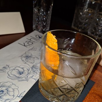 Kahlo - Old fashion with mezcal - New Mexican Cuisine Near Me - New York, New York