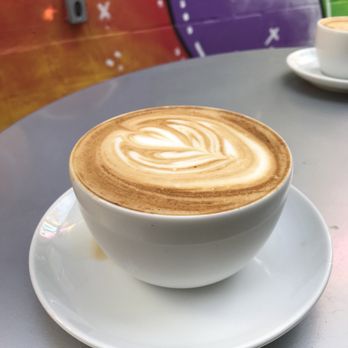 Siphon Coffee - Caramel latte - Cafes Near Me - Houston, Texas
