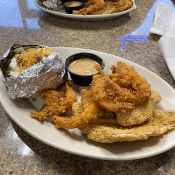 Sealand Seafood Steak and Pho - a plate of food - Seafood Near Me - Hempstead, Texas