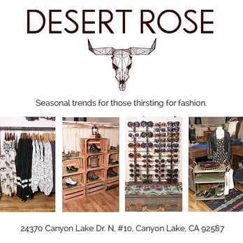Desert Rose Apparel - Women's Clothing Near Me - Canyon Lake, California Desert Rose Apparel - Women's Clothing Near Me - Canyon Lake, California