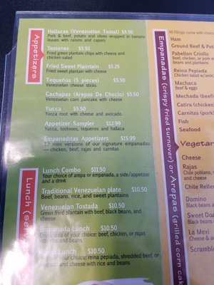 Menu photo 3 Empanada Express Grill Denver, CO