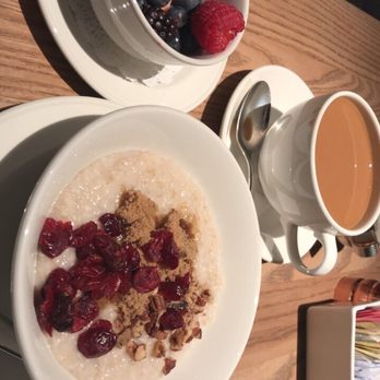 Corinne Denver - Fresh side of berries and oatmeal - Breakfast & Brunch Near Me - Denver, Colorado