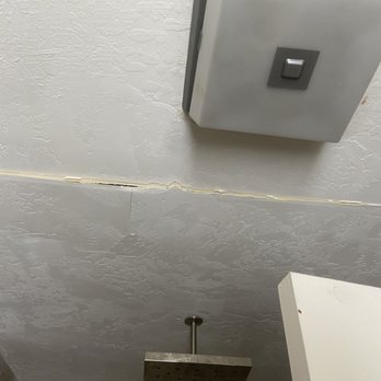 Attic Solutions - bathroom crack in ceiling - Insulation Installation Near Me - Oakland, California Attic Solutions - bathroom crack in ceiling - Insulation Installation Near Me - Oakland, California