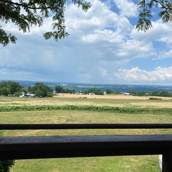 Red Newt Cellars - Beautiful view from the patio! - Wineries Near Me - Hector, New York