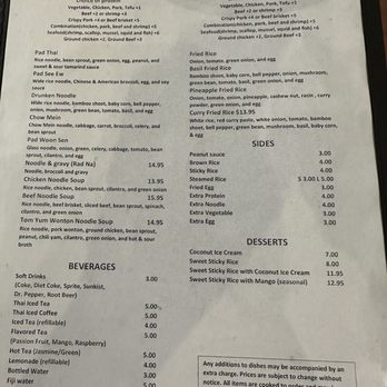 Mama Surang's Thai Kitchen - Menu - Thai Near Me - Las Vegas, Nevada