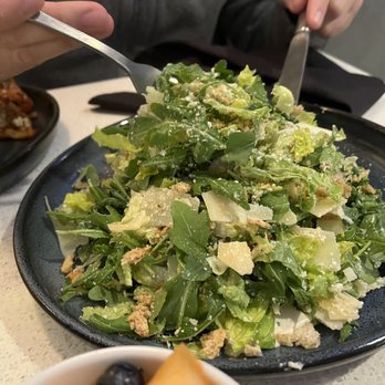 Library Restaurant & Lounge - Caesar salad for breakfast when you need a veggie - Bars Near Me - Nashville, Tennessee