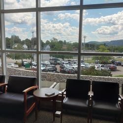 Olean General Hospital - Second floor lounge view.