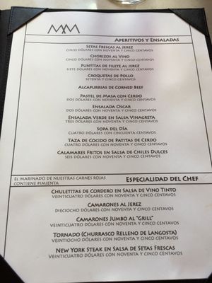 Menu photo 5 El Meson de Melquiades Cayey, PR Menu photo 5 El Meson de Melquiades Cayey, PR