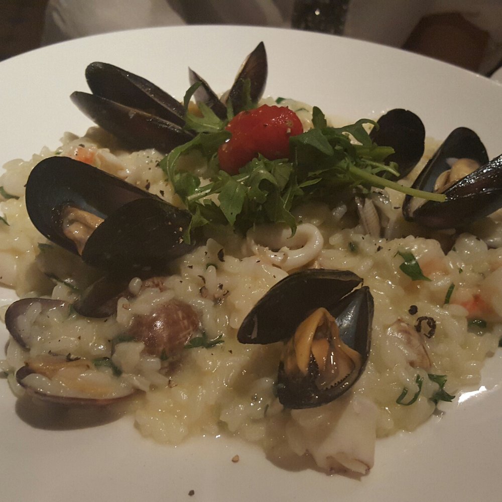 La Cucina - Seafood risotto. Fresh seafood and tasty. - Italian Near Me - Luzern, LU La Cucina - Seafood risotto. Fresh seafood and tasty. - Italian Near Me - Luzern, LU