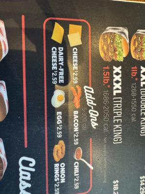 Menu photo 3 Fatburger Chula Vista, CA