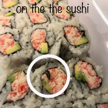 Mitsui Buffet - California "Roach" rolls - Japanese Near Me - Clovis, California