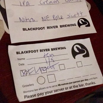 Blackfoot River Brewing - Breweries Near Me - Helena, Montana