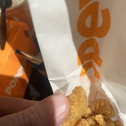 Pathetic popcorn shrimp !