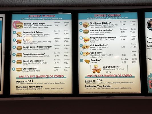 Menu photo 1 Burger Express Bonners Ferry, ID