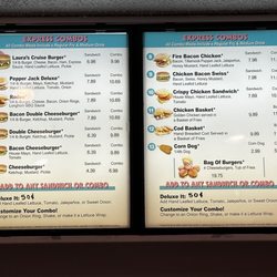 Burger Express - Menu