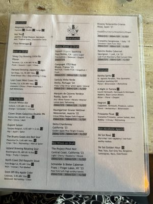 Menu photo 2 Barsha Hermosa Beach, CA