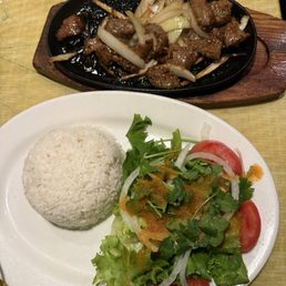 Sizzling Steak Filet Mignon