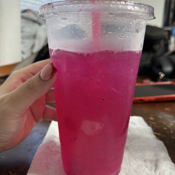 La Authentic Michoacan - Agua Fresca Grande / Large Fresh Flavored Water Pitaya - Ice Cream & Frozen Yogurt Near Me - Tulare, California La Authentic Michoacan - Agua Fresca Grande / Large Fresh Flavored Water Pitaya - Ice Cream & Frozen Yogurt Near Me - Tulare, California