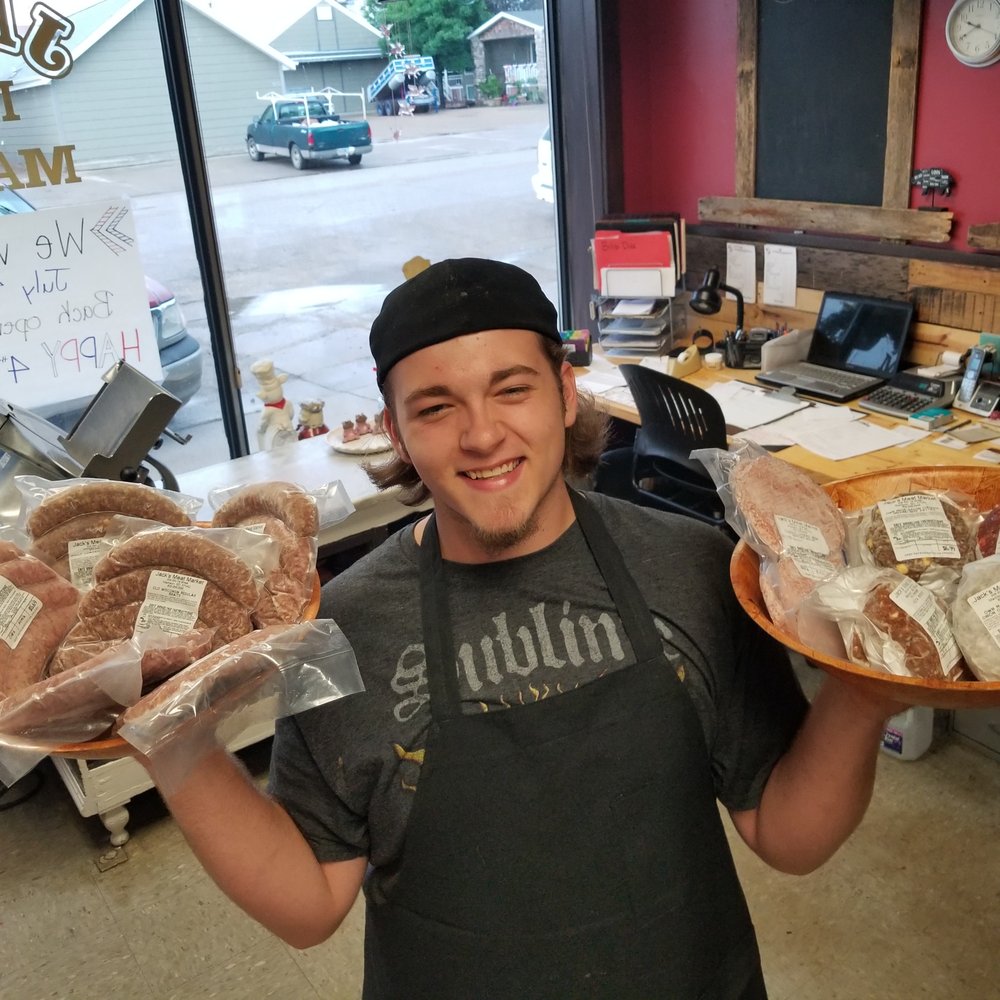 Food from Jack's Meat Market