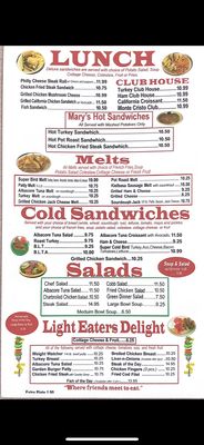 Menu photo 4 Mary's Family Restaurant Oceanside, CA Menu photo 4 Mary's Family Restaurant Oceanside, CA