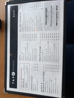 Menu photo 4 Tap 42 Aventura, FL Menu photo 4 Tap 42 Aventura, FL