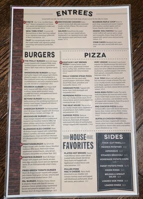 Menu photo 4 The Brickhouse Prestonsburg, KY