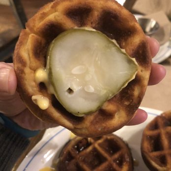 Bareburger - Forest Hills - Brunch- one pickle on the sandwich - Burgers Near Me - Forest Hills, New York